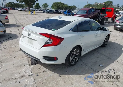 2018 Honda Civic Ex-T from USA, damaged, VIN JHMFC1F32JX027457